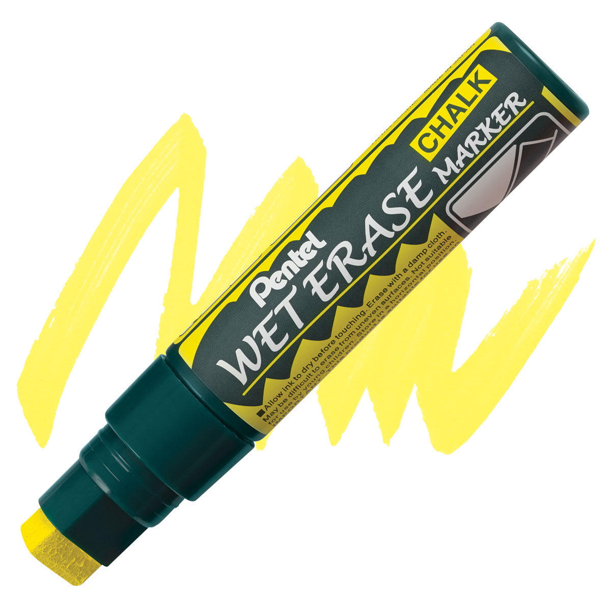 Amazon.com : Pentel Arts Wet Erase Chalk Marker, Chisel Tip