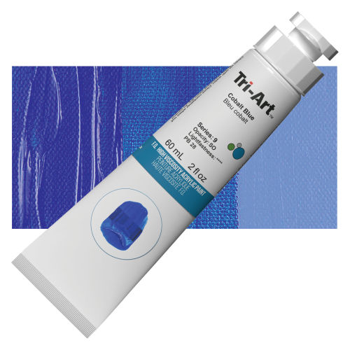 Blick Artists' Acrylic - Cobalt Blue, 2 oz tube