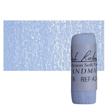 Open in modal - Richeson Handmade Soft Pastel - Blue 57 pastel and swatch