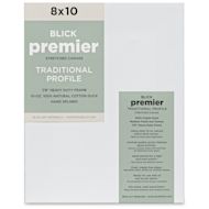 Blick Premier Stretched Cotton Canvas - Traditional Profile, Splined, 8" x 10"
