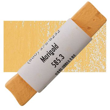 Open in modal - Great American Handmade Pastel - Marigold 3, 585.3 pastel and swatch