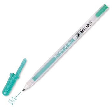 Open in modal - Sakura Gelly Roll Pen - Metallic Green, Medium Point