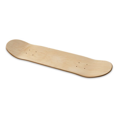 Skateboard Deck - Mini Street Deck, 7-1/2" W x 29-3/5" L (Angled view)