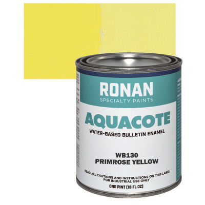 Ronan Aquacote Water-Based Acrylic Color - Primrose, Pint