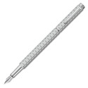 Caran d'Ache Ecridor Avenue Fountain Pen - Platinum Coated, Broad