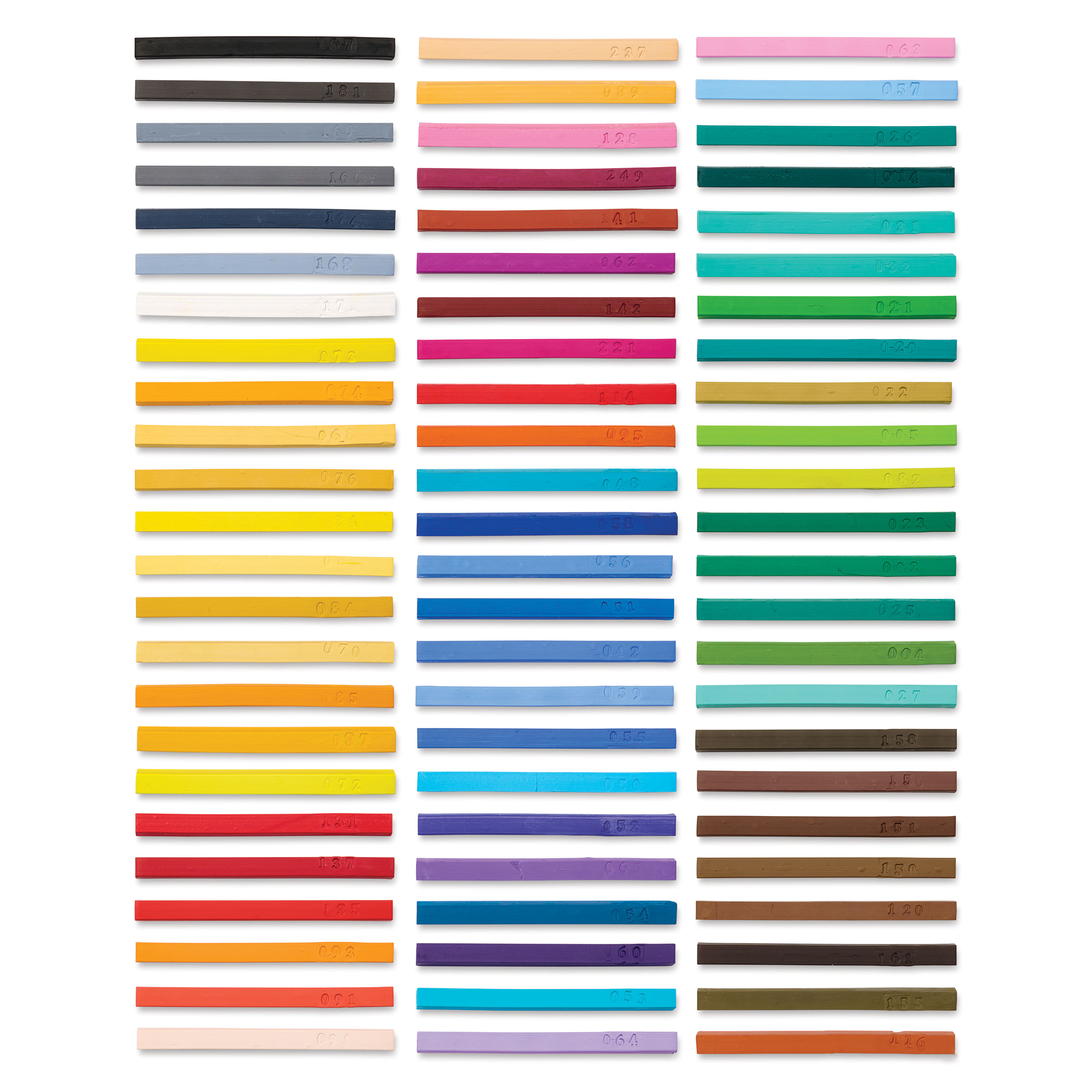 Set 8 Pastelli A Cialda Jack Richeson, Tempera Semiumida, Colori Brillanti, In Vassoio Nero