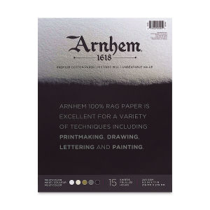 Arnhem 1618 Paper Pads by Speedball - Assorted Colors, 8-1/2" x 11"