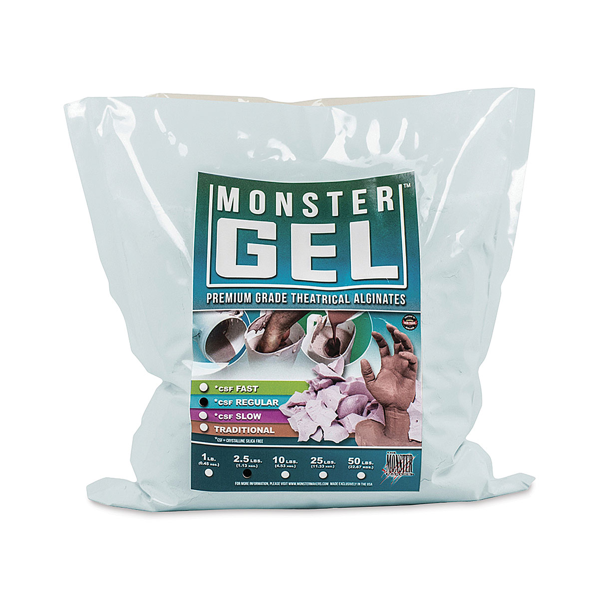 The Monster Makers - Monster Gel, 2-1/2 lb, Size: 2.94 lbs