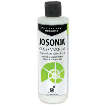 Jo Sonja's Polyurethane Varnish - Gloss, 8 oz bottle