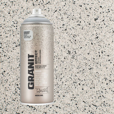 Montana Granit Effect Spray - Light Grey, 11 oz (Spray can with swatch)