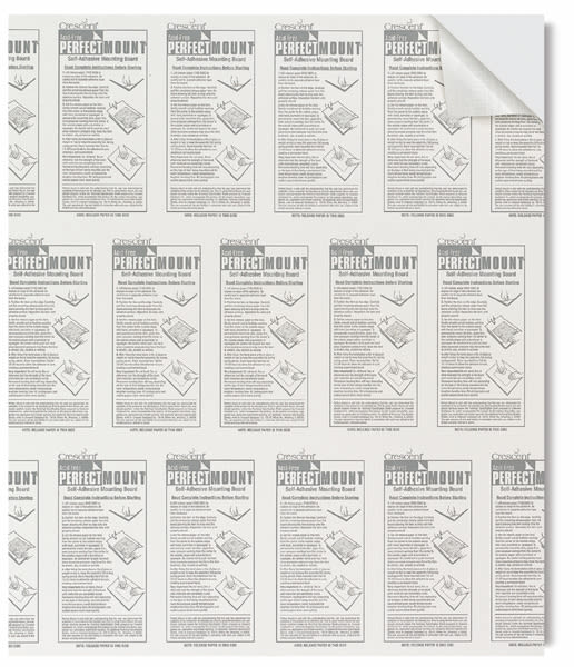 Crescent Perfect Mount SelfAdhesive Mounting Board BLICK Art Materials