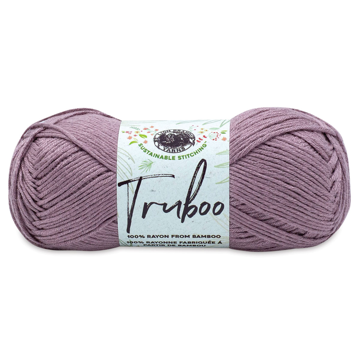 Lion Brand Truboo Yarn - Mushroom, 241 yards | BLICK Art Materials