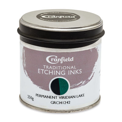 Cranfield Traditional Etching Ink - Permanent Viridian, 250 g