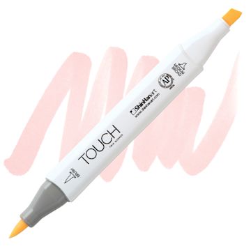 Open in modal - Shinhan Touch Twin Brush Marker - Skin White marker and swatch