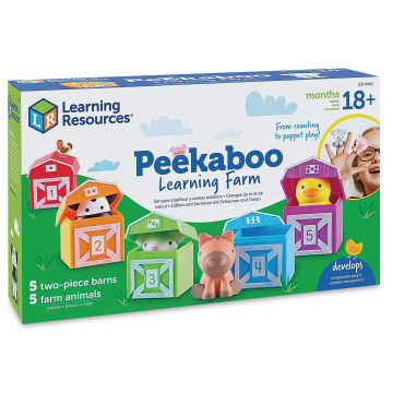 Learning Resources Peekaboo Learning Farm (front of packaging)