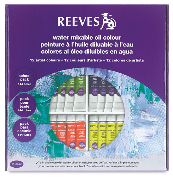 reeves water mixable oil paint