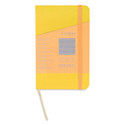 Fabriano EcoQua Plus Stitch-Bound Notebook - Yellow, 3-1/2