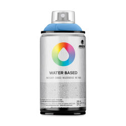 MTN Water Based Spray Paint - Primary Blue Light, 300 ml Can