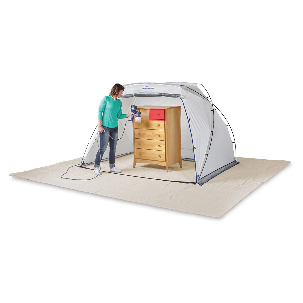Large Spray Shelter C900038 Portable Paint Booth,Spray Paint Tent