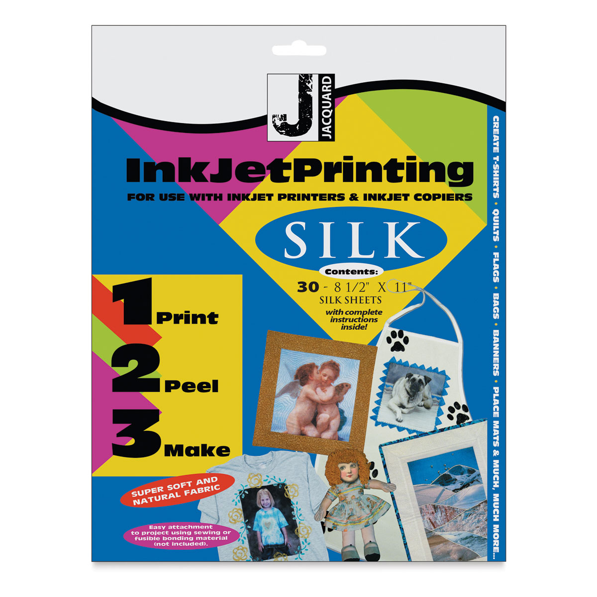 Silk Inkjet Printable Fabric Sheets – Artistic Artifacts