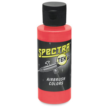 Badger Spectra Tex Airbrush Color - 2 oz, Neon Red
