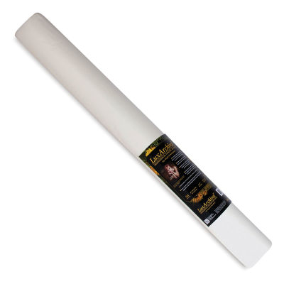 Brush and Pencil LuxArchival Professional Sanded Art Paper Roll - right angle view of packaged roll