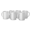Cricut Mug Blanks - 15 oz, White, Package of 6