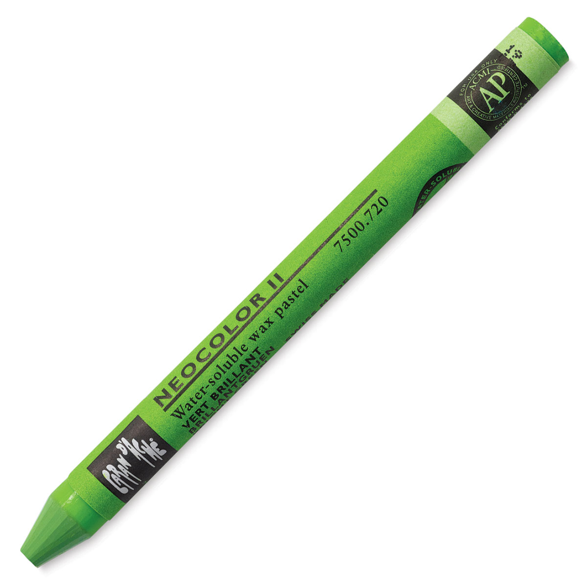 Caran d'Ache Neocolor II Crayon - Bright Green (7500.72)