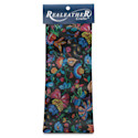 Realeather Printed Leather Trim - Kimono Black