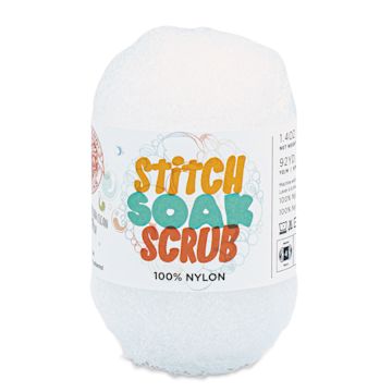 Open in modal - Lion Brand Stitch Soak Scrub Yarn - Coconut Milk, 92 yds