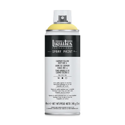 Liquitex Professional Spray Paint - Cadmium Yellow Deep Hue 6, 400 ml can