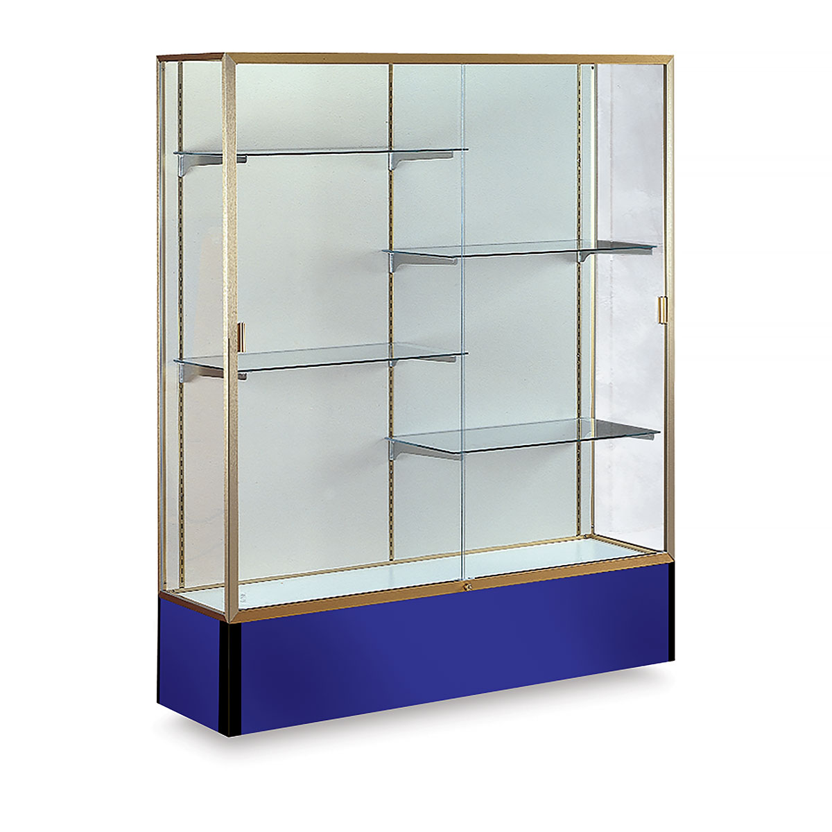 Champagne cheap display cabinet