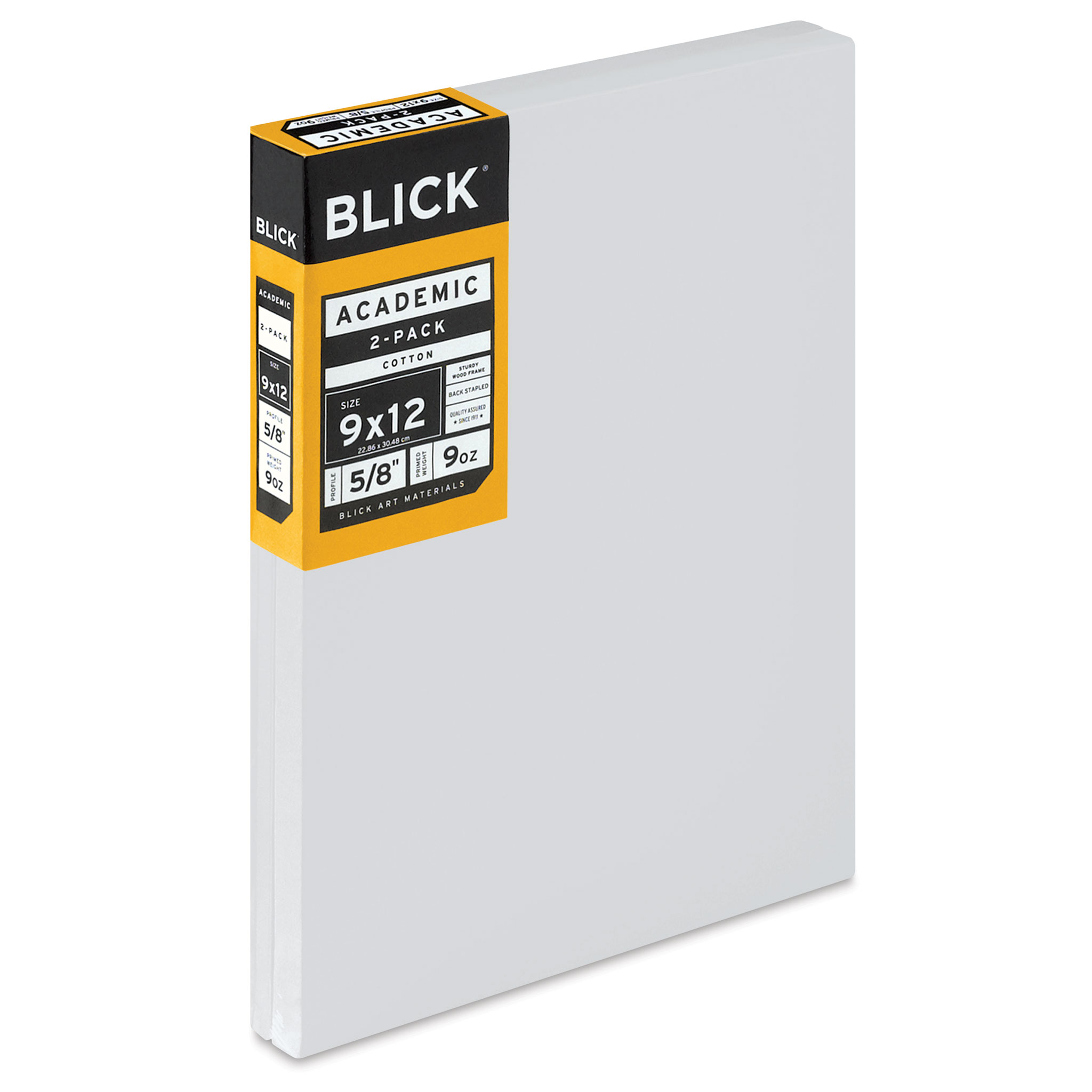 Blick Super Value Canvas Pack - 9 x 12, Pkg of 8