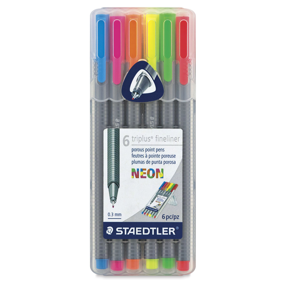 Staedtler Triplus Fineliner Pen - Assorted Colors, Set of 10