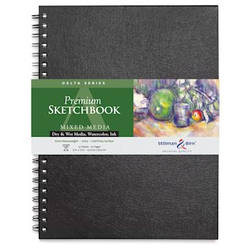 Open in modal - Stillman & Birn Delta Series Sketchbook - 12" x 9", Portrait, Wirebound