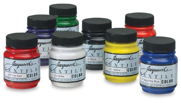 Jacquard Textile Color Set -Set of 8 Colors, 2.25 oz jars | BLICK Art ...