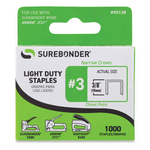 Surebonder Light Duty 1/4-Inch To 3/8-Inch Stapler 5580