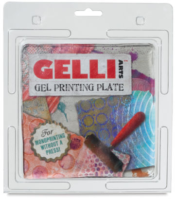 Gelli Art Gel Printing Plate-Square 6" x 6" Outside of Package