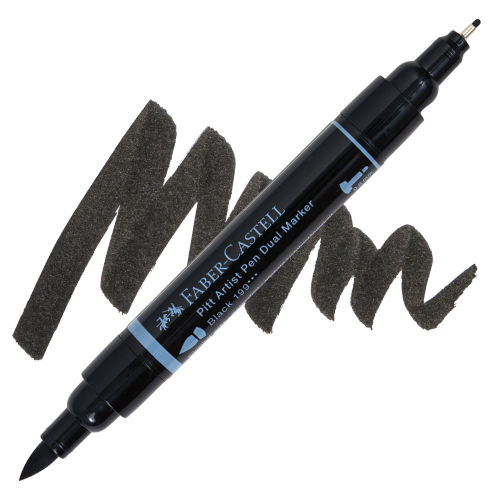 Faber-Castell Pitt Artist Pen Dual Tip Marker - Black 199