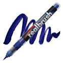 Karin Realbrush Pigment Marker - Indigo Blue, 4 mm, Brush Tip