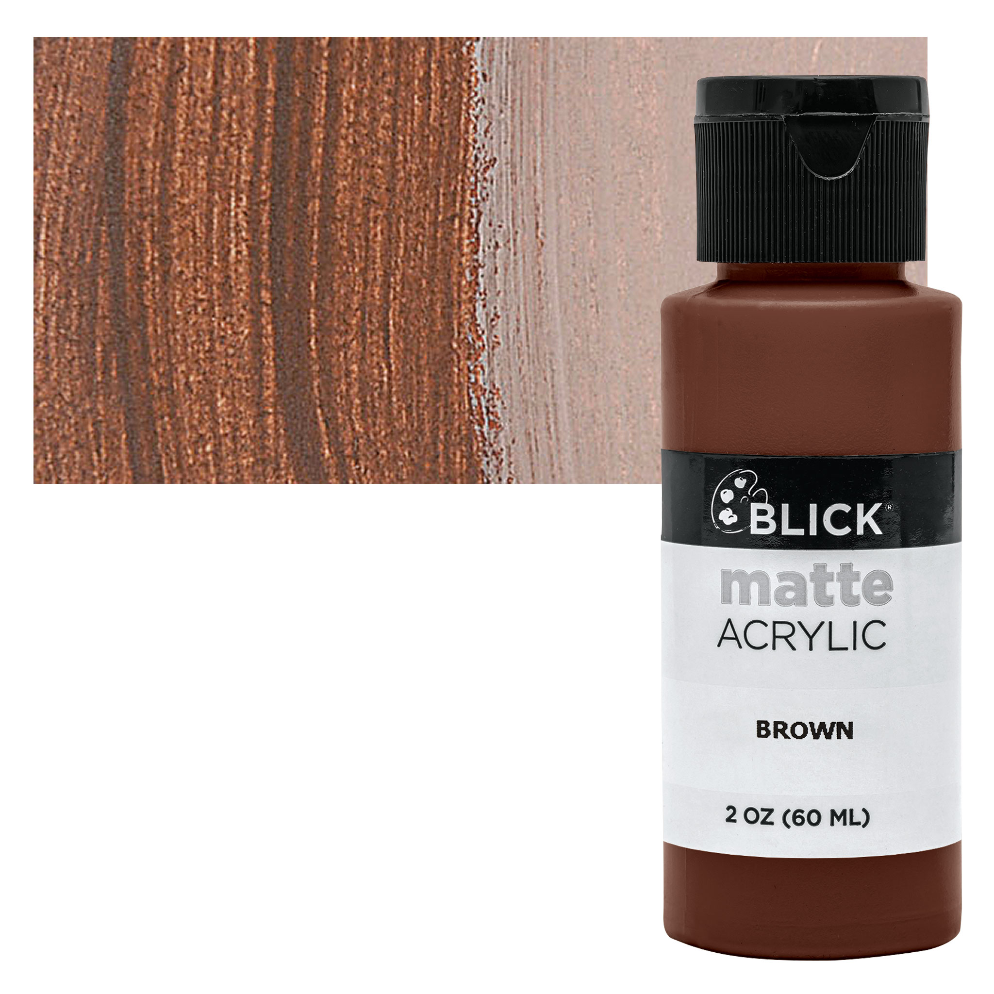 Blick Matte Acrylic - Gold Metallic, 2 oz bottle