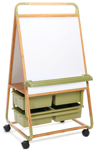 Copernicus Double Sided Magnetic Casters Board Easel