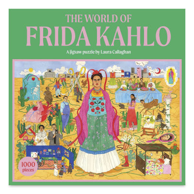 The World of Frida Kahlo 1,000 Piece Puzzle - Top of package