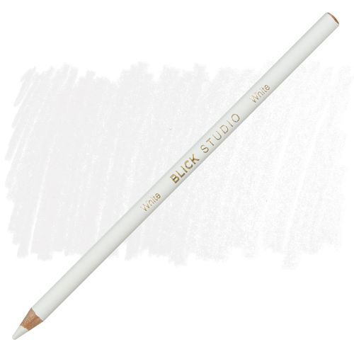 Set Beautiful White Colored Pencils Of Colored Pencils On White