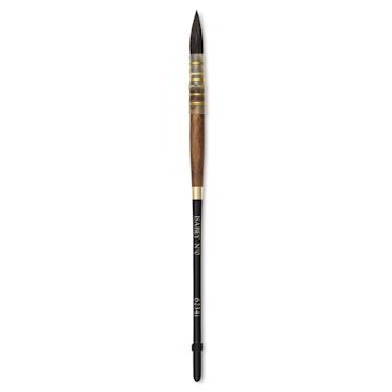 Open in modal - Isabey Vintage Siberian Blue Squirrel Brush - Quill Mop, Size 0