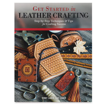 Get Started in Leather Crafting - Front cover of Book
