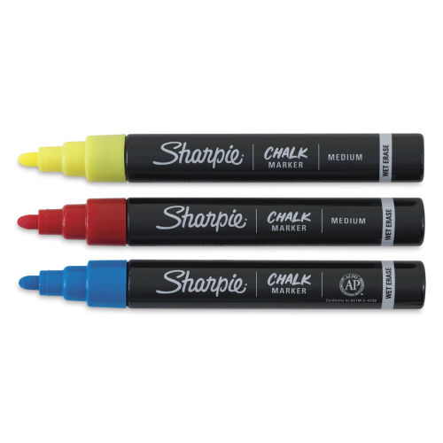 Sharpie Chalk Markers - Primary Colors, Set of 3
