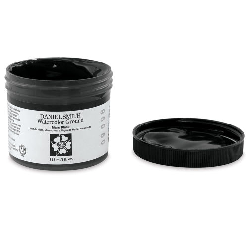 Daniel Smith Watercolor Ground - Mars Black, 4 oz