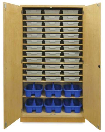 Classroom Cabinets & Storage, Tote Storage Shelves