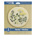 Leisure Arts Embroidery Kit - Herbs, 6"